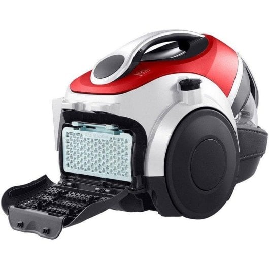 Beutelloser Staubsauger LG VK8506NHAG 650W Kompressor-Technologie 1,2L Aluminium Rot