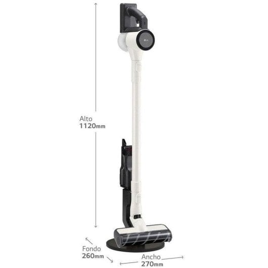 Aspirador sem Fio LG CordZero A9C-SLIM1C 150W 40min HEPA Ultraleve 0,25L