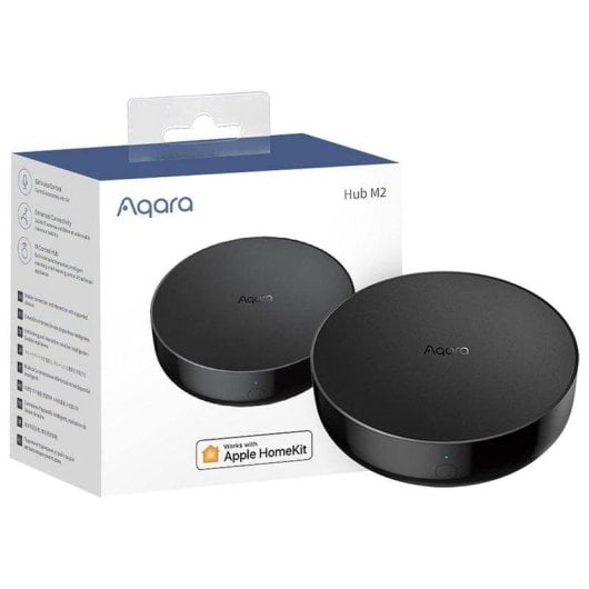 Centrale Domotique Aqara Hub M2 WiFi/Bluetooth/Zigbee avec Contrôle vocal et IR 360°