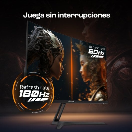 PcCom Elysium Monitor gaming 23.6" VA FHD 180Hz Adaptive Sync Curva