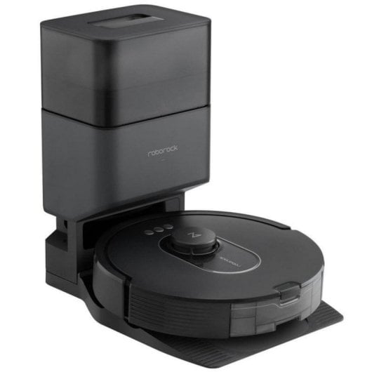 Aspirador Robô Roborock Q5 Max+ Com Esvaziamento Automatico Navegação LiDAR 5.500 Pa Controlo por Voz
