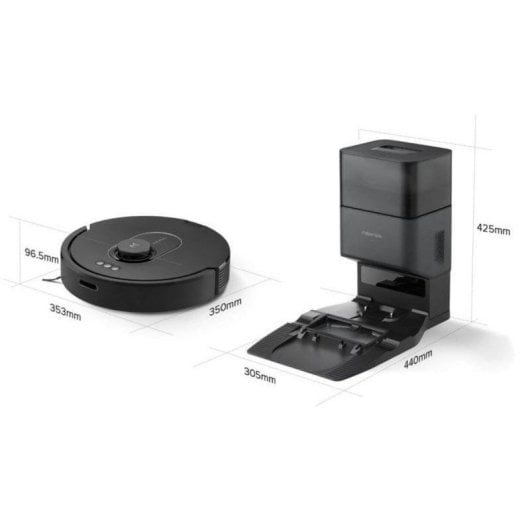 Aspirador Robô Roborock Q5 Max+ Com Esvaziamento Automatico Navegação LiDAR 5.500 Pa Controlo por Voz