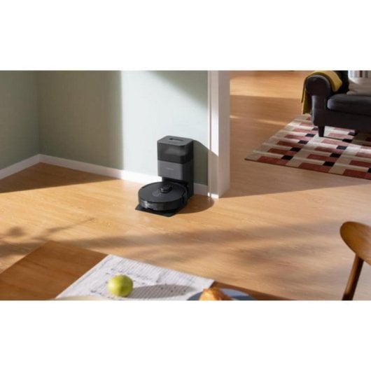 Aspirador Robô Roborock Q5 Max+ Com Esvaziamento Automatico Navegação LiDAR 5.500 Pa Controlo por Voz