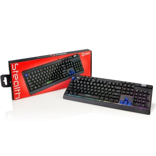 Sparco STEALTH Teclado Gaming RGB USB Negro