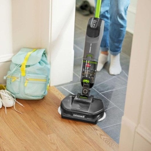 Akku Wischsauger Bissell SpinWave + Vac Pet Select 370W 70 Minuten Tierhaare 0,74L