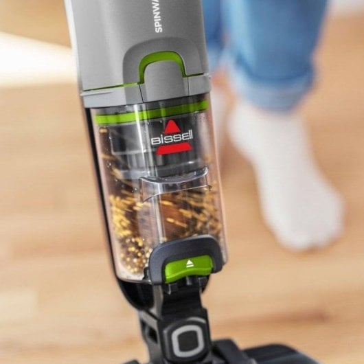 Akku Wischsauger Bissell SpinWave + Vac Pet Select 370W 70 Minuten Tierhaare 0,74L