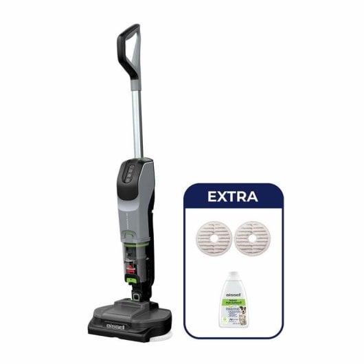 Akku Wischsauger Bissell SpinWave + Vac Pet Select 370W 70 Minuten Tierhaare 0,74L