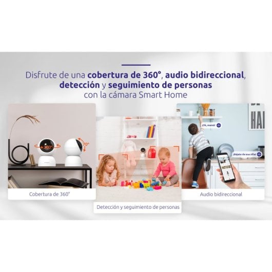 Strong SHC04IR0-W Smart Home Cámara de Seguridad WiFi 4MP 2K Blanca