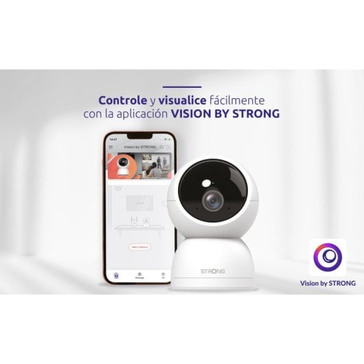 Strong SHC04IR0-W Smart Home Cámara de Seguridad WiFi 4MP 2K Blanca