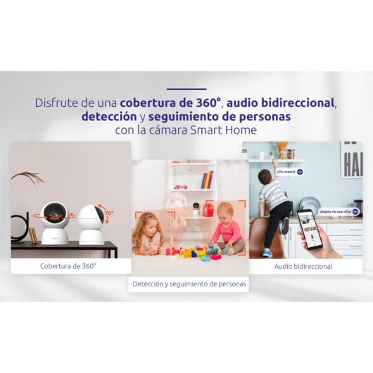 Strong SHC05IR0-W Smart Home Câmara de Segurança WiFi 5MP 3K Branca