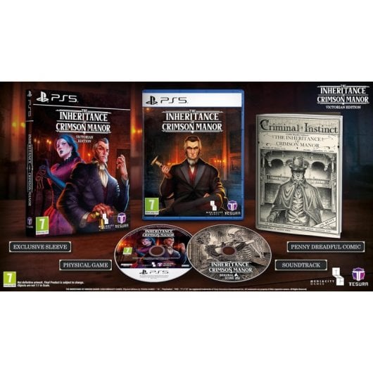 The Inheritance Of Crimson Manor Victorian Edition PS5