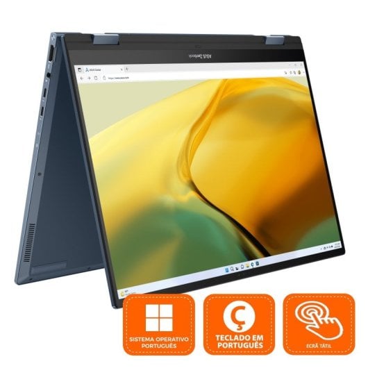 ASUS Zenbook 14 Flip OLED UP3404VA Intel Core i7-1360P/16 Go RAM/1 To SSD/écran tactile 14'' (PT)