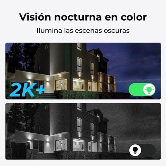 Câmera de vigilância Reolink 2K+ Visão Noturna Interna e Externa Detecção IA Painel Solar Áudio Bidirecional Controle por Voz