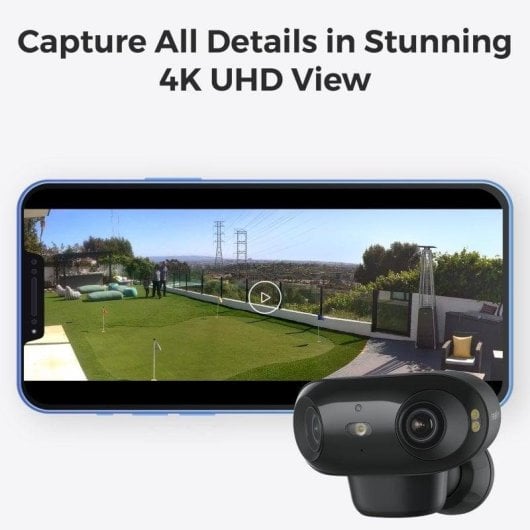 Caméra de surveillance Reolink Argus Series B740X 4K Vision Nocturne Extérieure IA Alarme Panneau Solaire Contrôle Vocal Audio Bidirectionnel