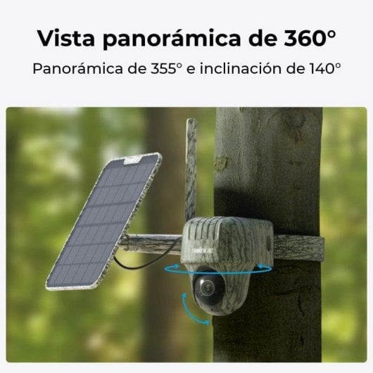 Überwachungskamera Reolink PT 4K Nachtsicht Außen Solarpanel KI Sprachsteuerung Zwei-Wege-Audio