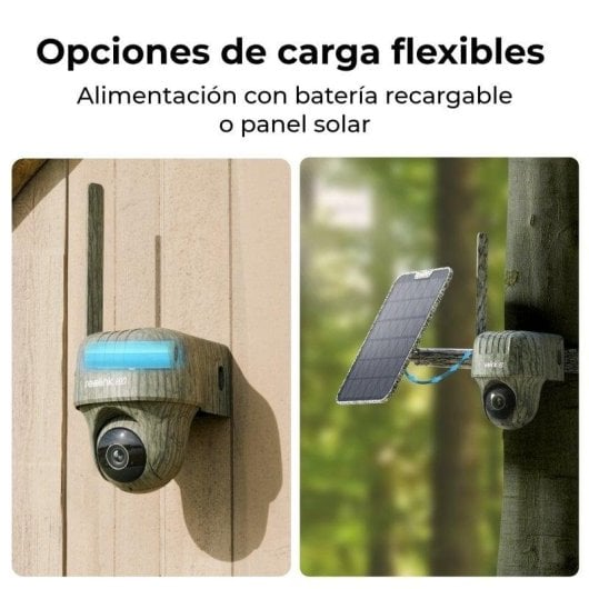 Überwachungskamera Reolink PT 4K Nachtsicht Außen Solarpanel KI Sprachsteuerung Zwei-Wege-Audio