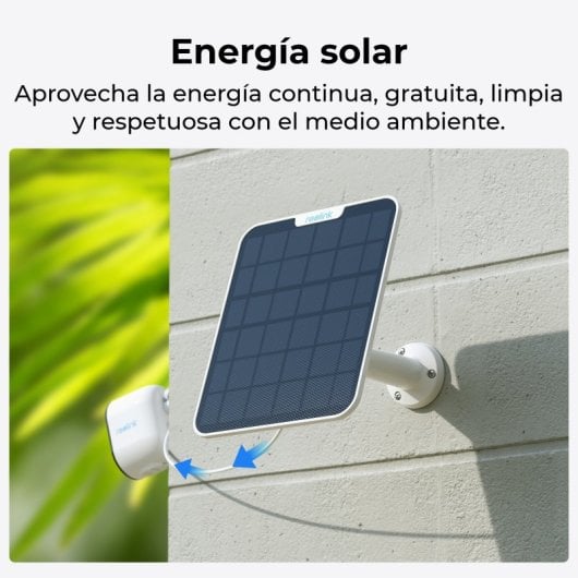 Pannello solare Reolink compatibile con fotocamera a batteria, potenza 6 W
