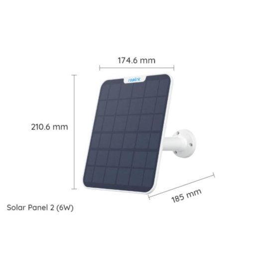 Painel Solar Reolink 2 para Câmara 6W IP65