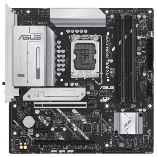 Carte mère ASUS PRIME B860M-A WIFI Intel B860 LGA 1851 DDR5 micro ATX WiFi 6E PCIe 5.0 2.5GbE M.2 RAID