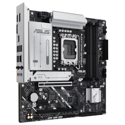 Carte mère ASUS PRIME B860M-A WIFI Intel B860 LGA 1851 DDR5 micro ATX WiFi 6E PCIe 5.0 2.5GbE M.2 RAID