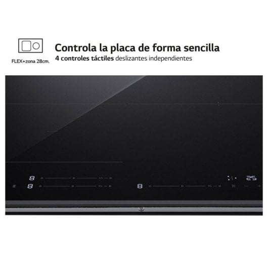 LG CBIZ2432B Flex ThinQ Placa de Indução 3 Zonas 59cm Preta