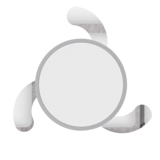 Ventilateur de Plafond avec Lumière Origial AIRBLISS CEILING RETRACTABLE 25W 106cm 6 Vitesses Pales Rétractables Télécommande