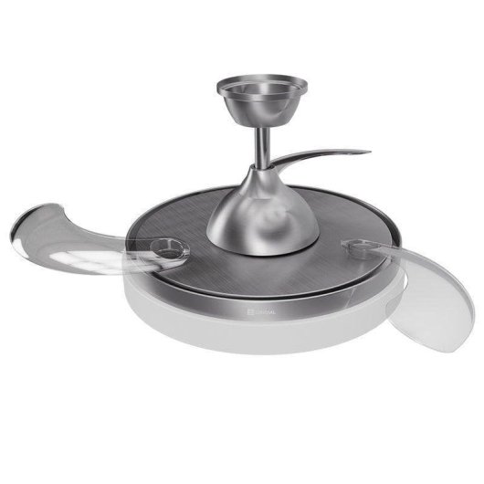 Ventoinha de Teto com Luz Origial AIRBLISS CEILING RETRACTABLE 25WIN 25W 106cm 6 Velocidades Pás Retráteis Comando