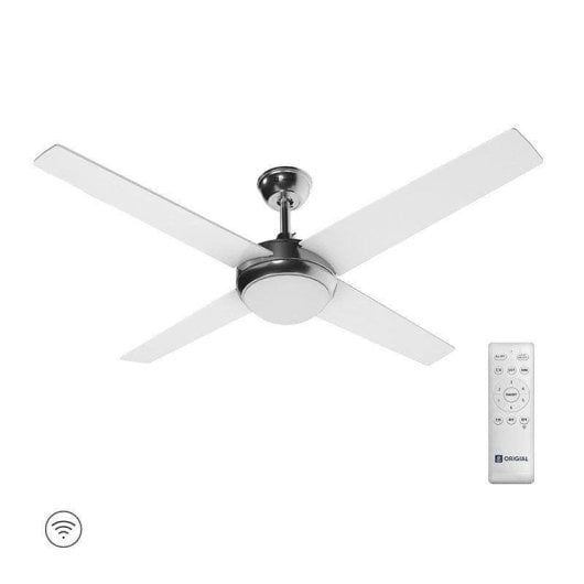 Ventilatore da Soffitto con Luce Origial AIRBLISS CEILING 25WIN WIFI 25W 106cm Motore DC WiFi Pale Retrattili