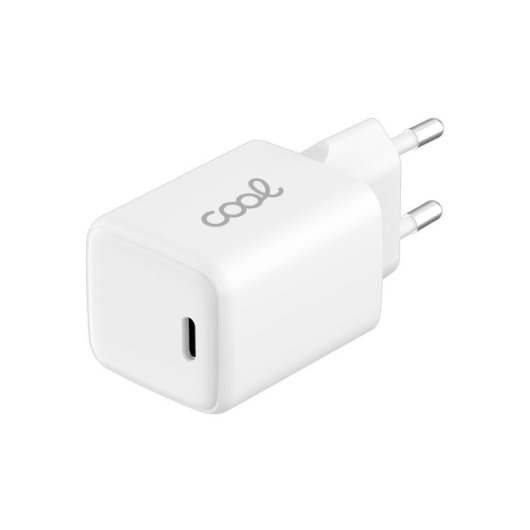 Caricabatterie universale ultra veloce PD USB-C 45W GaN bianco