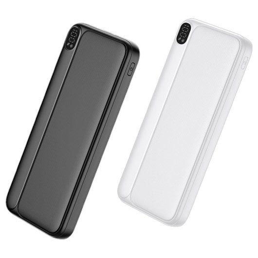 Cool Grip Universal Externer Akku Powerbank 10.000 mAh USB-C / Lightning Schwarz