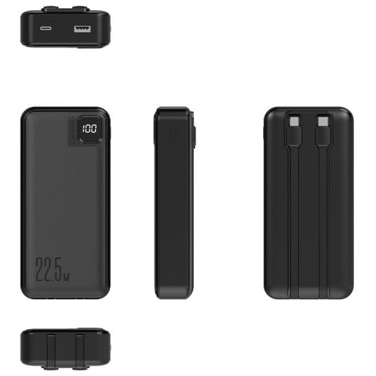 Cool Bateria Externa Universal Power Bank 22.5W 20.000 mAh USB-C / Lightning Negra