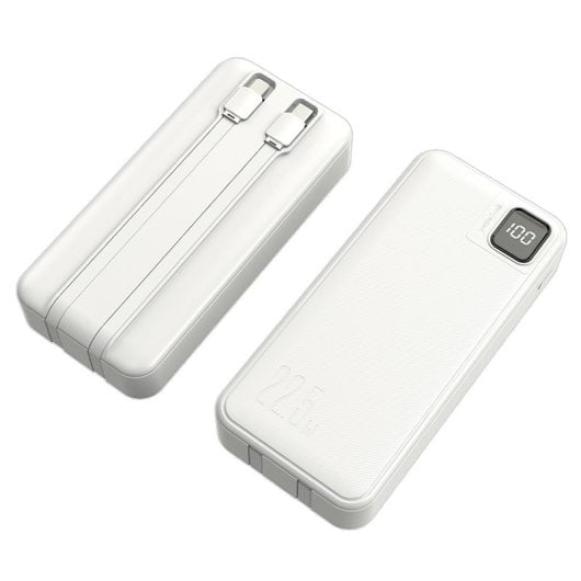 Cool Batería Externa Universal Power Bank 22.5W 20.000 mAh USB-C / Lightning Blanca