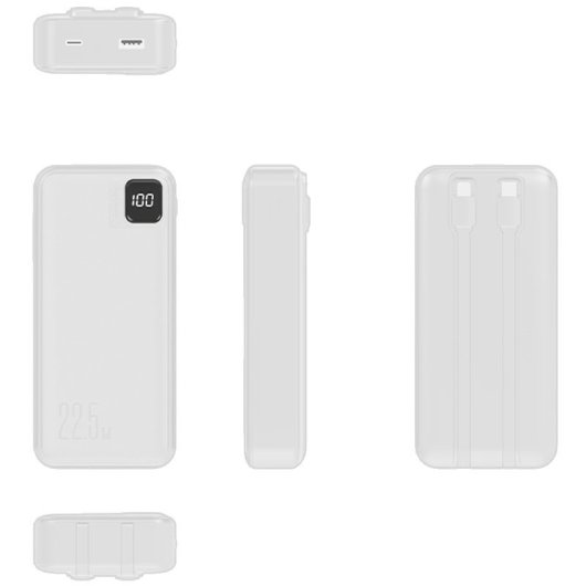 Cool Batería Externa Universal Power Bank 22.5W 20.000 mAh USB-C / Lightning Blanca