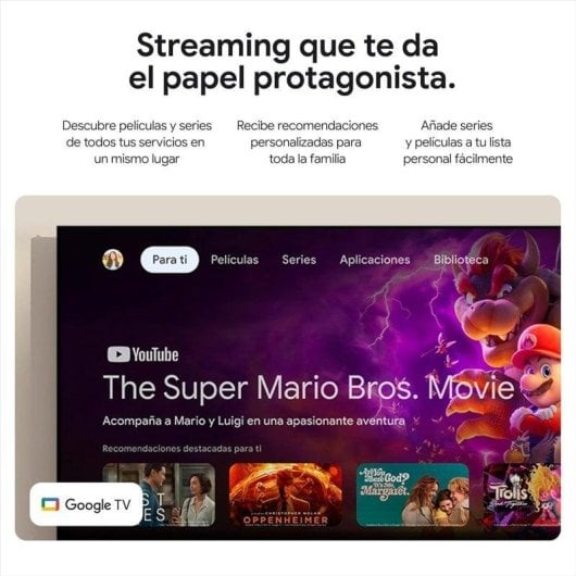 Lettore Multimediale Google TV Streamer 4K 32GB