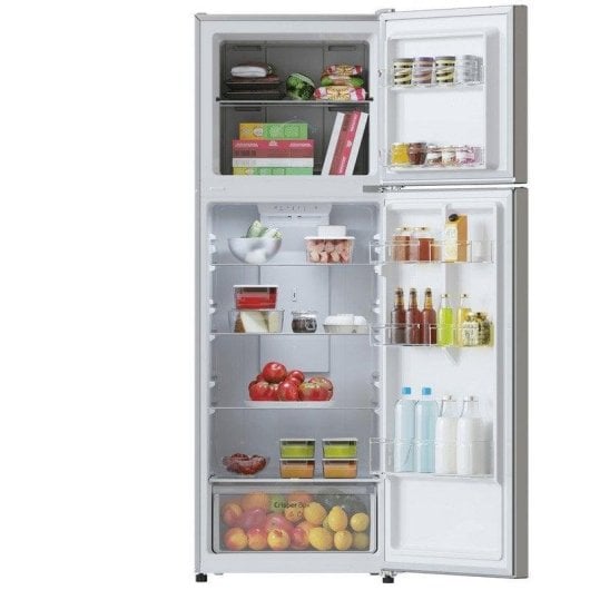 Frigorífico Dos Puertas Cecotec Bolero CoolMarket 2D 348 NF Inox Total No Frost 170cm 348L E Inox Puerta Reversible