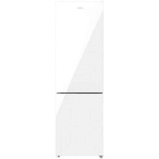 Frigorífico Combi Cecotec Bolero CoolMarket Combi 250 White Glass E Total No Frost 180cm 250L E Branco