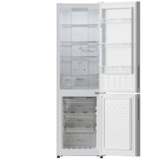 Frigorífico Combi Cecotec Bolero CoolMarket Combi 250 White Glass E Total No Frost 180cm 250L E Branco