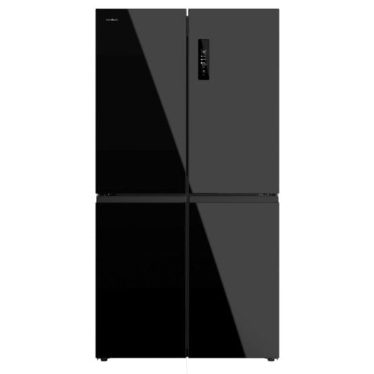 Kühlschrank Cecotec Bolero CoolMarket 4D 601 Black Glass 601L NoFrost Inverter Display