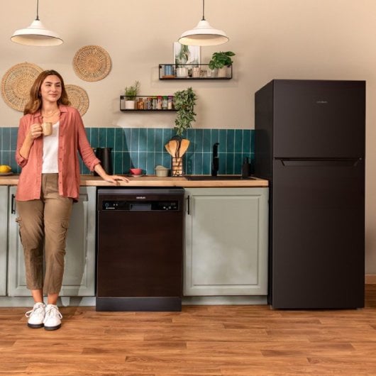 Cecotec Bolero Coolmarket 2d 211 Frigorífico 2 Puertas 211L E Negro