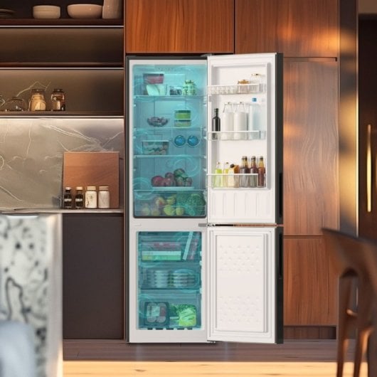 Réfrigérateur combiné Cecotec Bolero Coolmarket 250 Nofrost 250 L D Noir