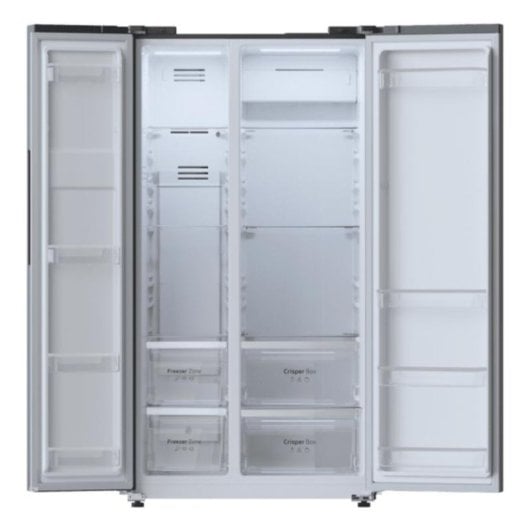 Frigorifero Americano Cecotec Bolero CoolMarket SBS 562 Total No Frost 177cm 562L D Nero Display LED