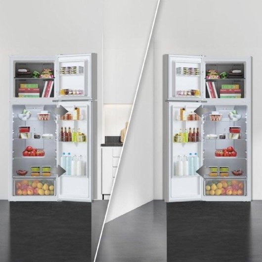 Frigorifero Due Porte Cecotec Bolero Coolmarket 2D 348 Total No Frost 170cm 348L E Bianco