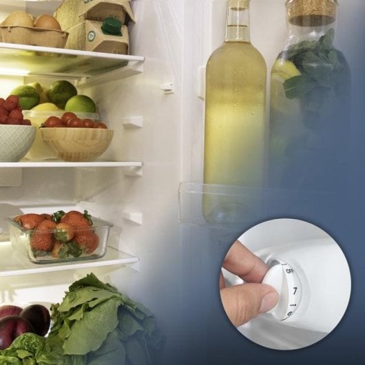 Geladeira Cecotec Bolero Coolmarket 2d 211 2 portas Descongelar E Branco