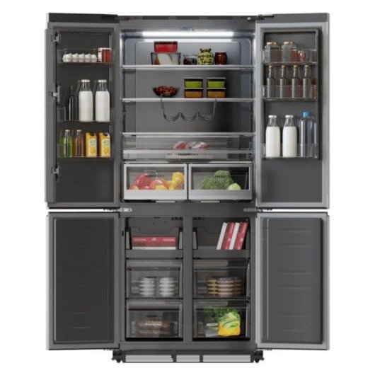 Cecotec Bolero Coolmarket 4d 466 Sbi Frigorífico Americano Nofrost 466L E Inox