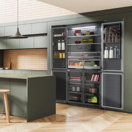 Cecotec Bolero Coolmarket 4d 466 Sbi Frigorífico Americano Nofrost 466L E Inox