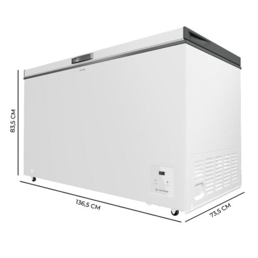 Cecotec Bolero Coolmarket Chest 400 Congelador Horizontal 400L E Blanco