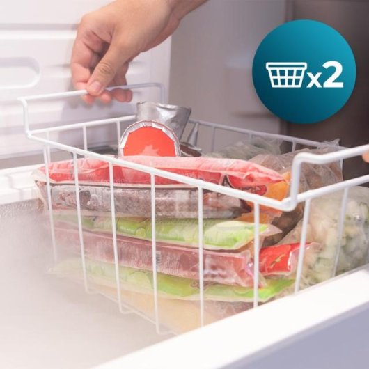 Cecotec Bolero Coolmarket Chest 400 Congelador Horizontal 400L E Blanco