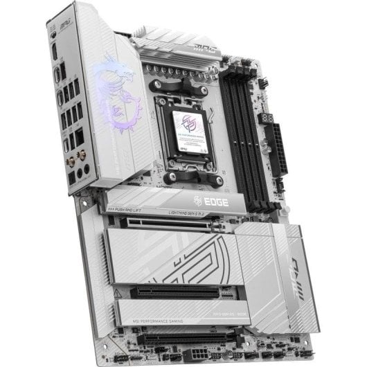 Carte mère MSI MPG X870E EDGE TI WIFI X870E Socket AM5 DDR5 ATX WiFi 7 PCIe 5.0 USB 40Gbps RAID