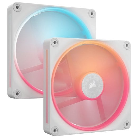 Corsair iCUE LINK LX140-R RGB Dual 140mm PWM Pacchetto ventola supplementare bianco