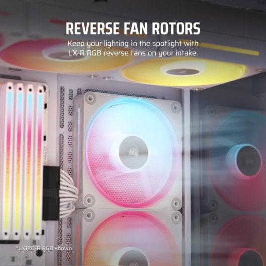 Corsair iCUE LINK LX140-R RGB Ventilador Suplementario PWM 140mm Blanco